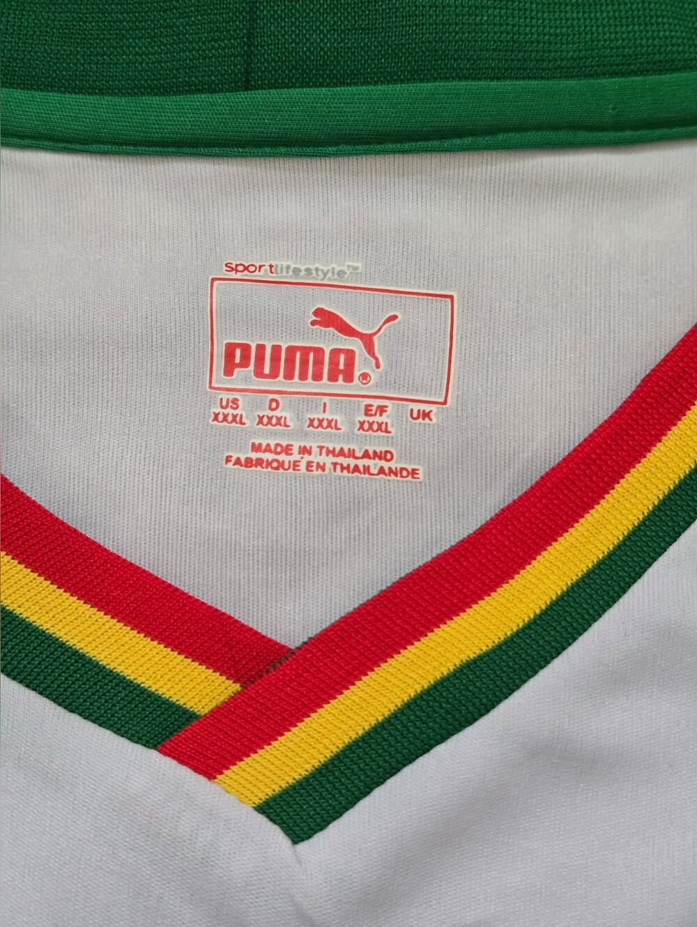 Ghana Soccer Team Jersey FIFA 2012 World Cup White Jersey Men's Size XXXL *RARE* - Picture 6 of 13